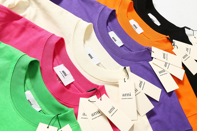 Футболка Amiri With A Basic Logo "Pink" фото № 3