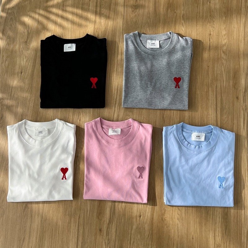 Футболка Amiri Classic Brand Design "Black" фото № 3