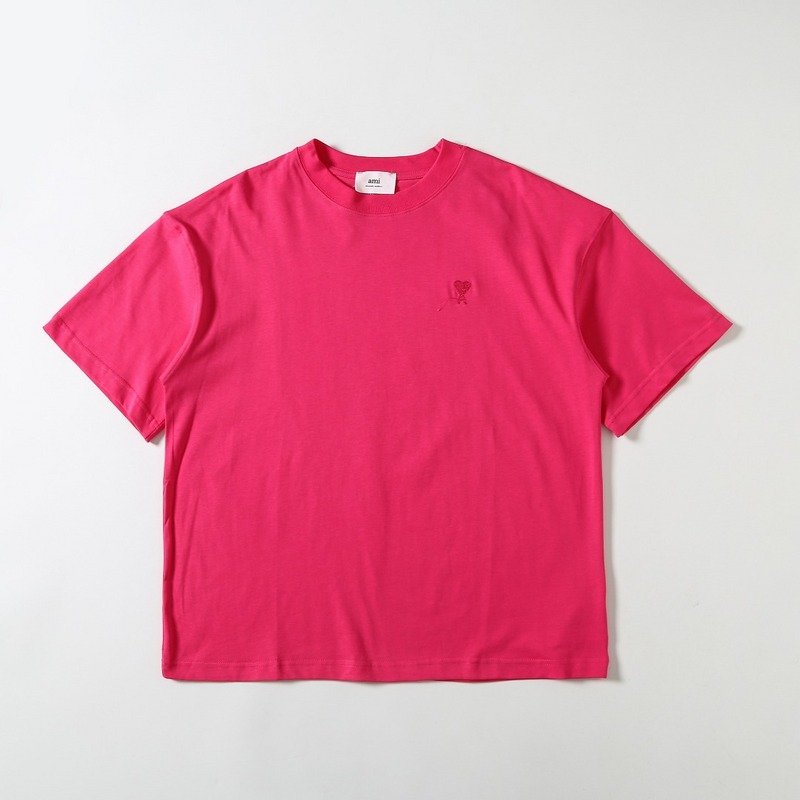 Футболка Amiri Base With Logo "Pink" фото № 2