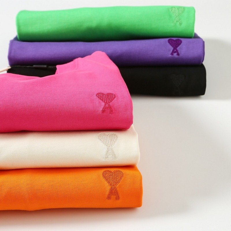 Футболка Amiri Base With Logo "Pink" фото № 3