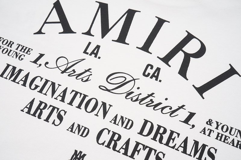 Футболка Amiri Logo Dreams "White" фото № 2
