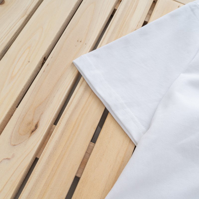 Футболка Amiri With Small Logo On Both Sides "White" фото № 9