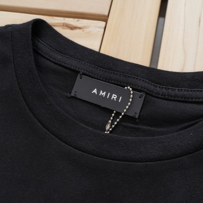 Футболка Amiri The Golden State "Black" фото № 6