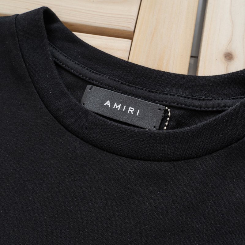 Футболка Amiri Memories - Text "Black" фото № 7