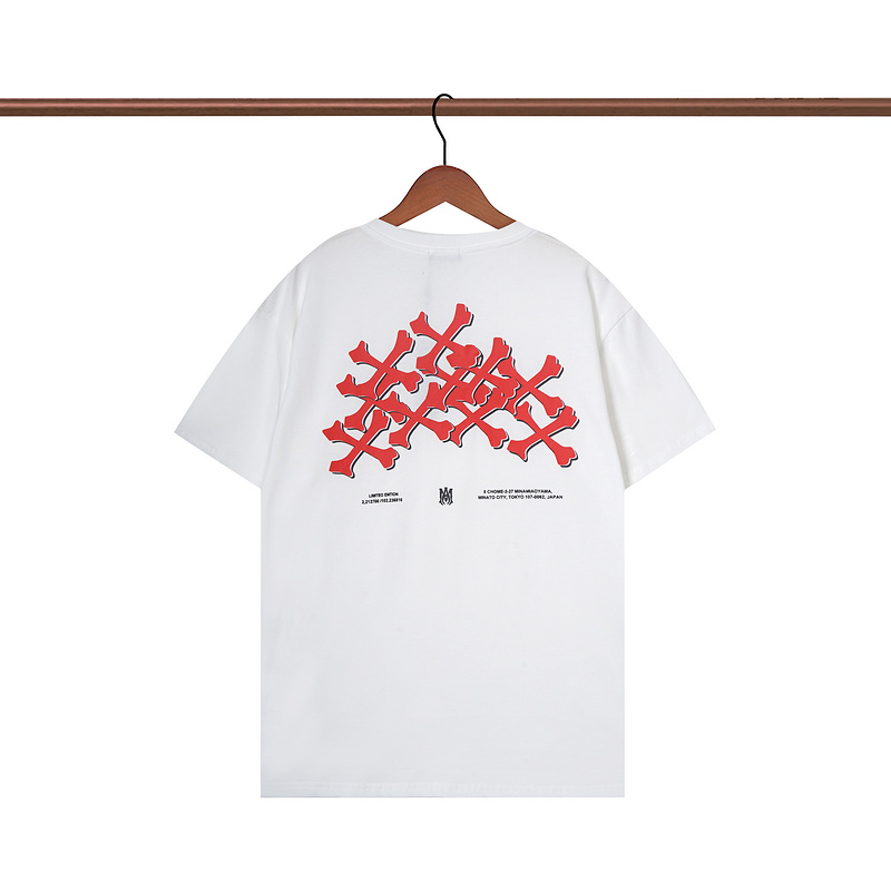 Футболка Amiri Bones "White" фото № 2