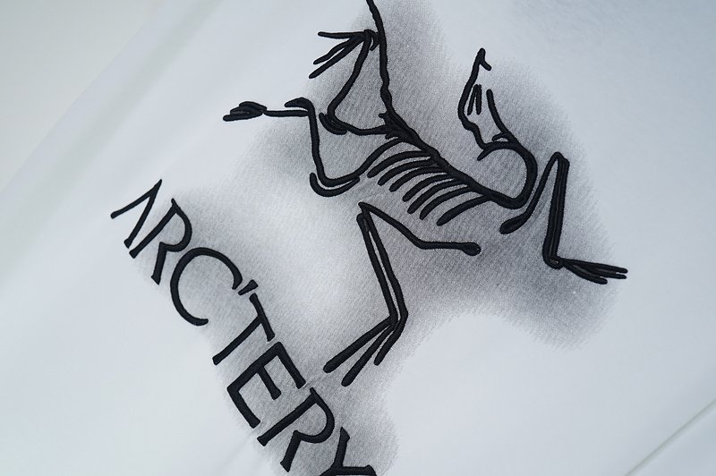 Футболка Arcteryx Skeleton Shadow Print "White" фото № 6