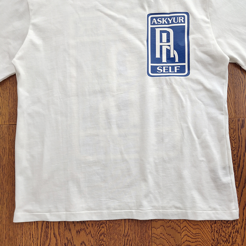 Футболка Askyurself Big Logo "White" фото № 4