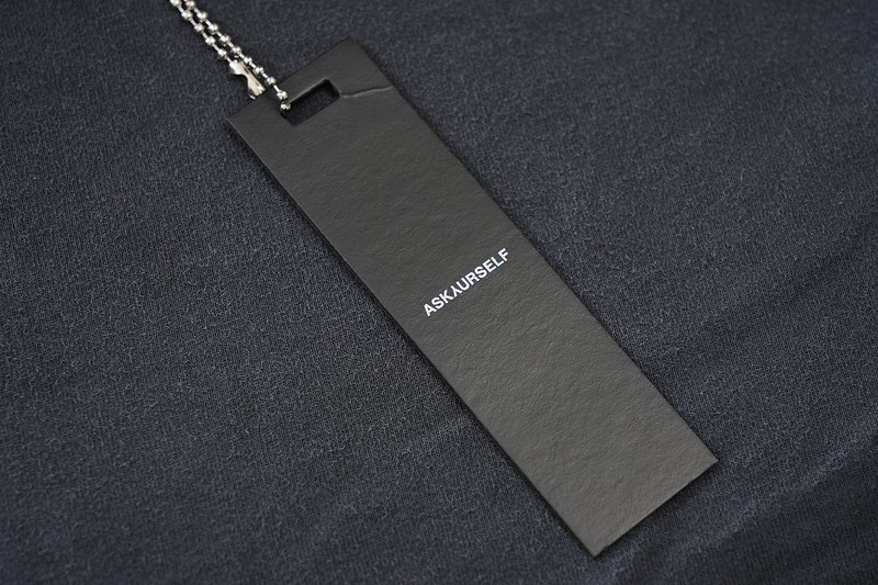 Футболка Askyurself Text Logo In Tattoo Style "Black" фото № 6