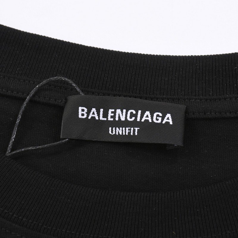 Футболка Balenciaga Bane Rist "Black" фото № 8
