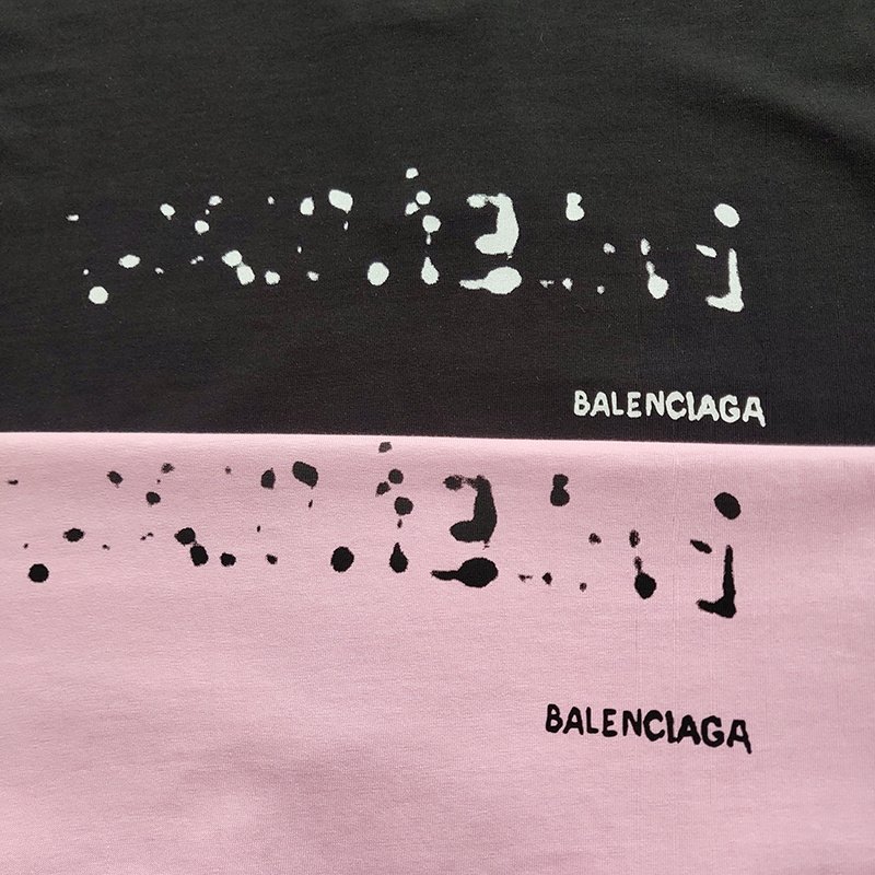 Футболка Balenciaga Usual Logo "Black" фото № 4
