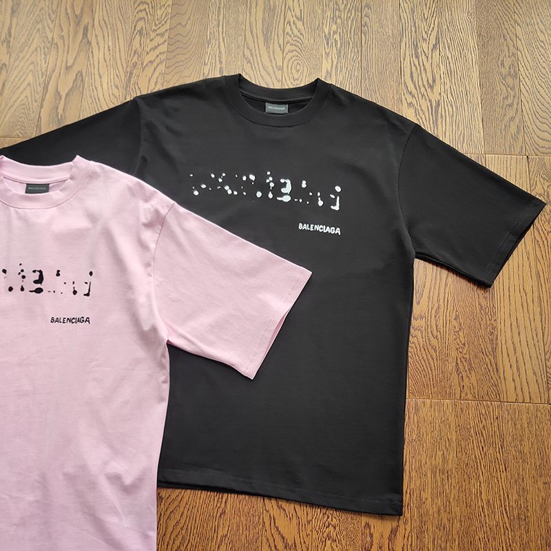 Футболка Balenciaga Usual Logo "Black" фото № 6