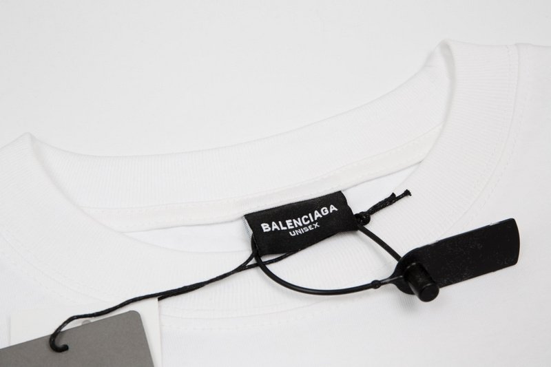 Футболка Balenciaga Nice "White" фото № 7