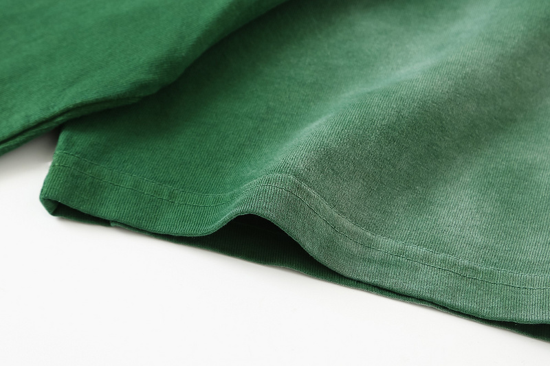 Футболка Balenciaga Laurel Wreath and Logo "Green" фото № 6