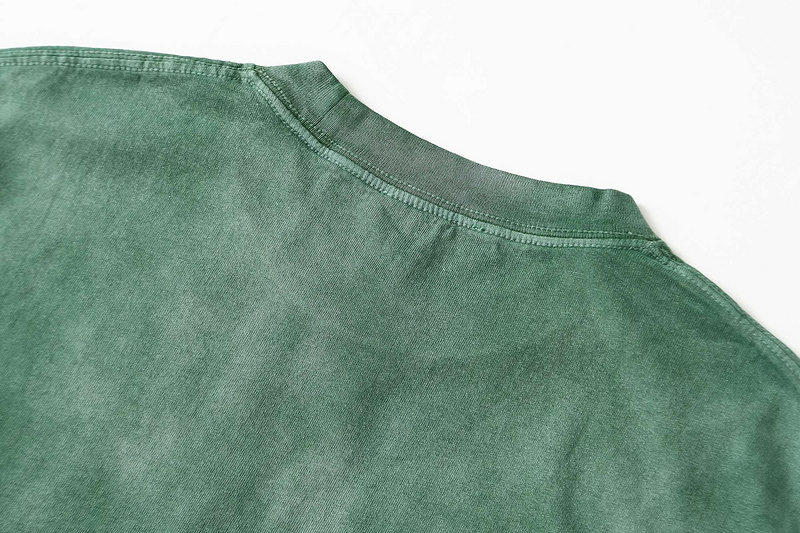 Футболка Balenciaga Laurel Wreath and Logo "Green" фото № 8