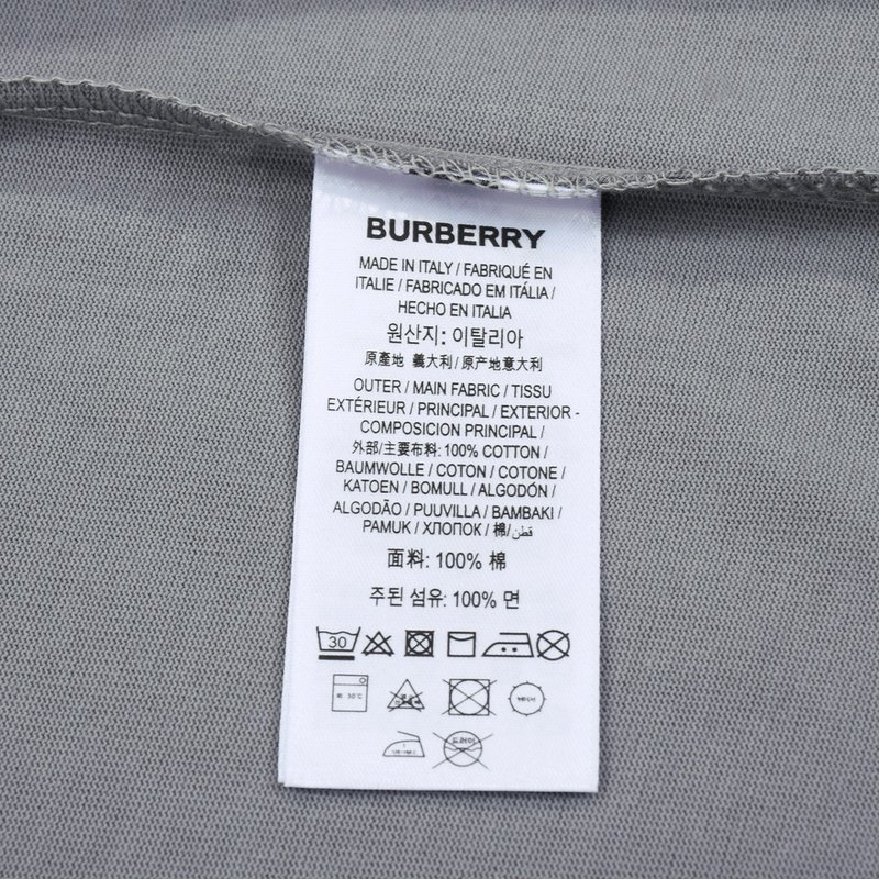 Футболка Burberry With A Colorful Toy Print "Gray" фото № 5