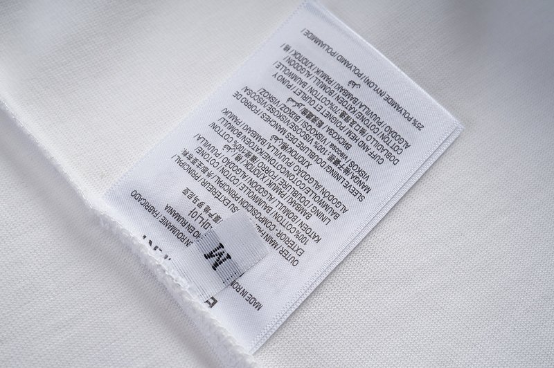 Футболка Burberry With Blue Edging "White" фото № 7