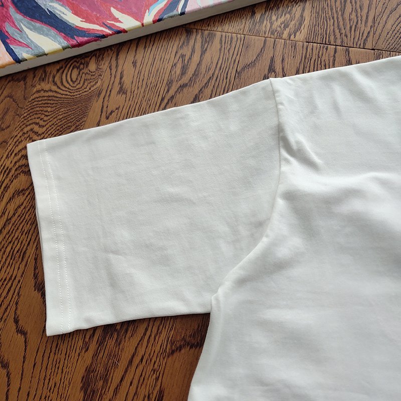 Футболка Burberry Large Sizes "White" фото № 8