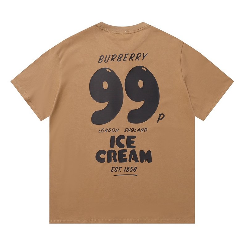 Футболка Burberry Ice Cream Est 1856 "Brown" фото № 2