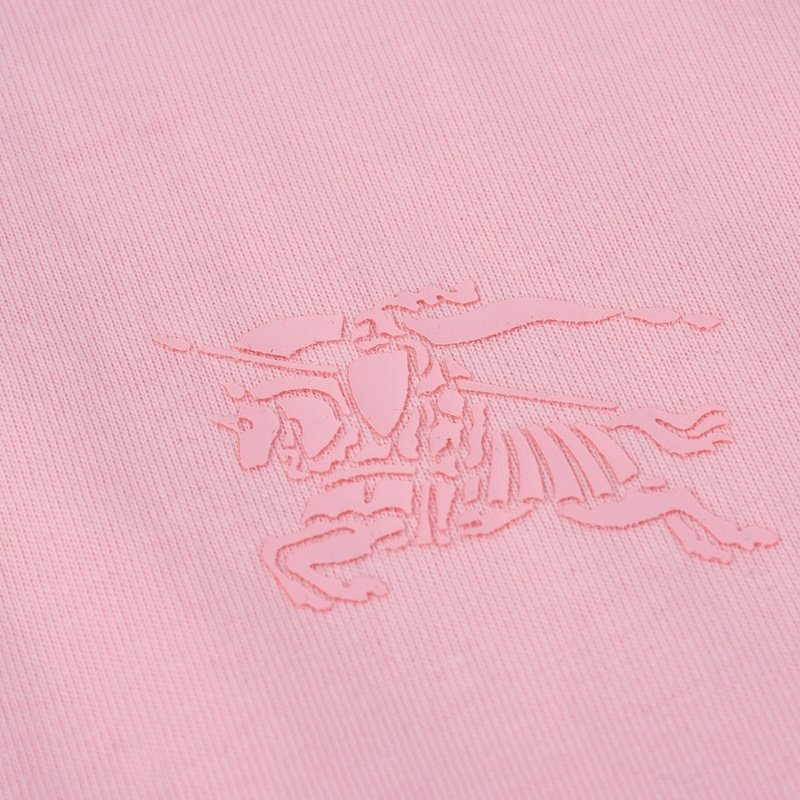 Футболка Burberry With Pink Logo - Cotton "Pink" фото № 6