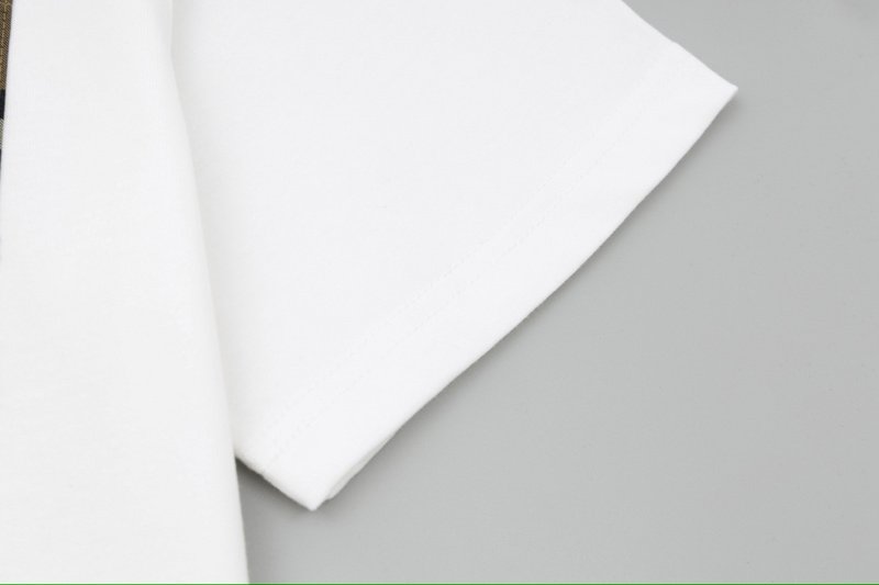 Футболка Burberry With Cell-Style Pocket "White" фото № 9