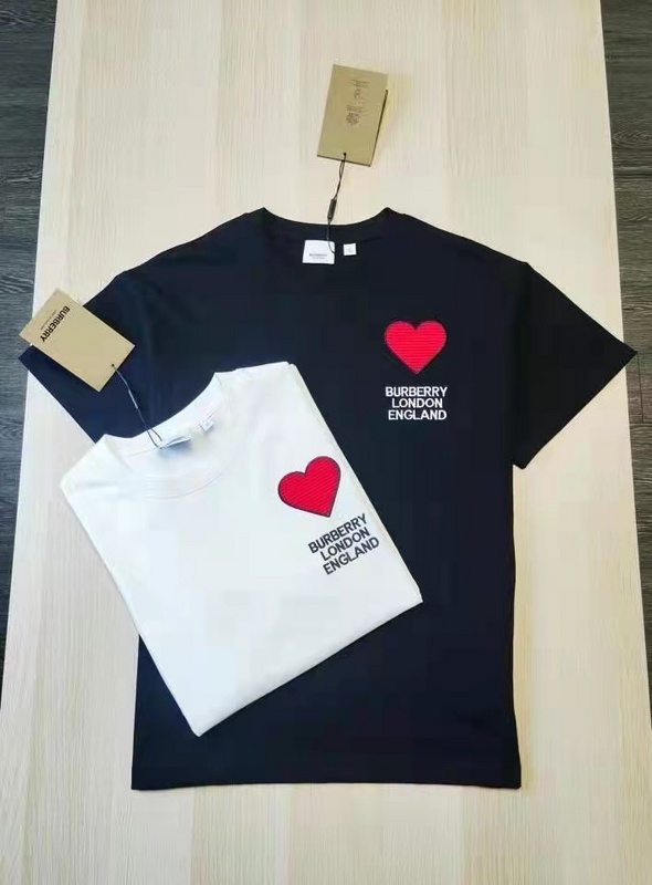 Футболка Burberry Heart Emblem "Black" фото № 5