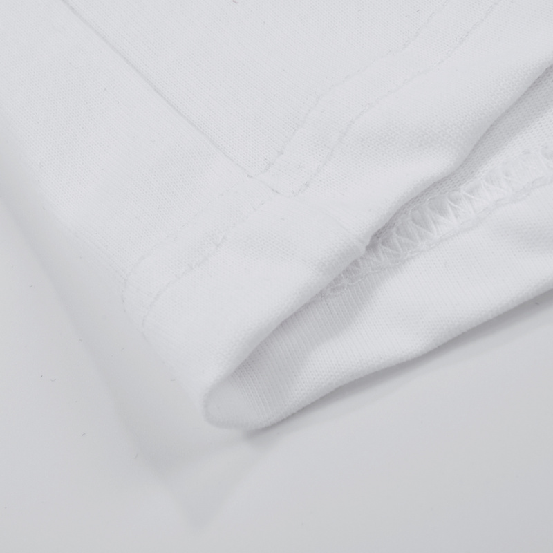 Футболка Burberry Logo In An Inverted Triangle "White" фото № 8