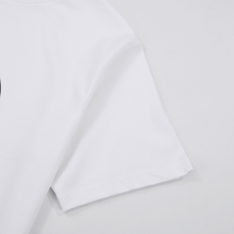 Футболка Burberry Logo With Knight "White" фото № 5