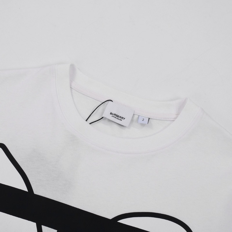 Футболка Burberry Original Logo "White" фото № 6