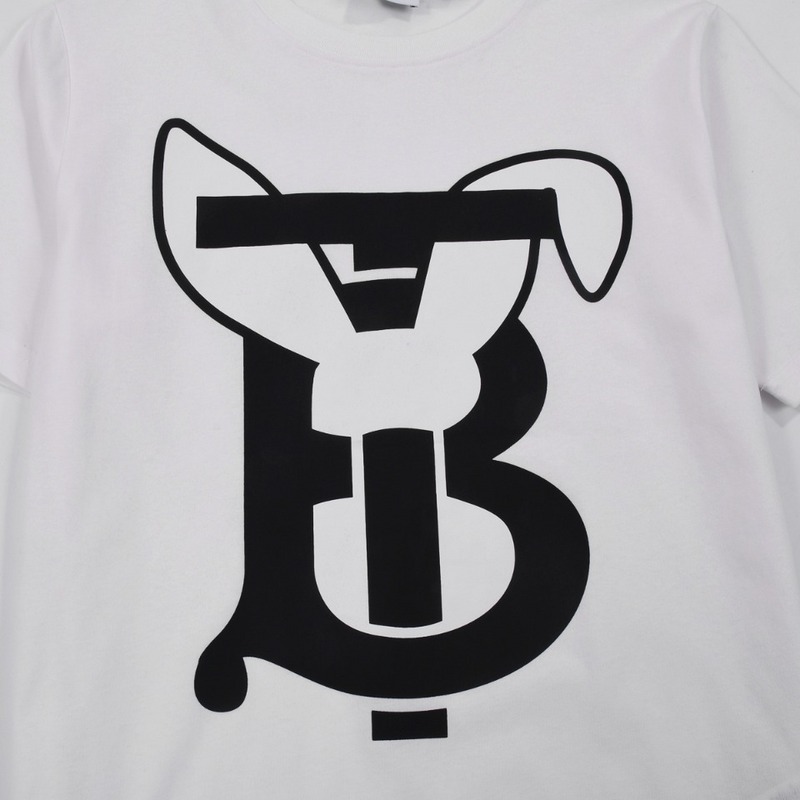 Футболка Burberry Original Logo "White" фото № 5