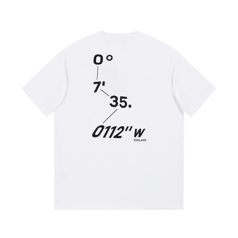 Футболка Burberry Calculations "White" фото № 5