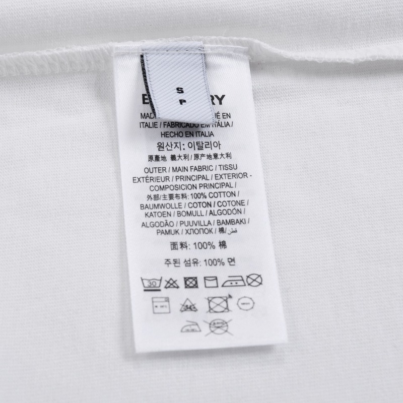 Футболка Burberry On The Way "White" фото № 2