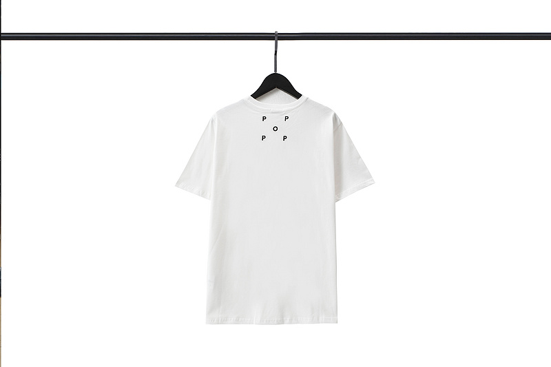 Футболка Burberry With A Letter-In-Letter Print "White" фото № 2