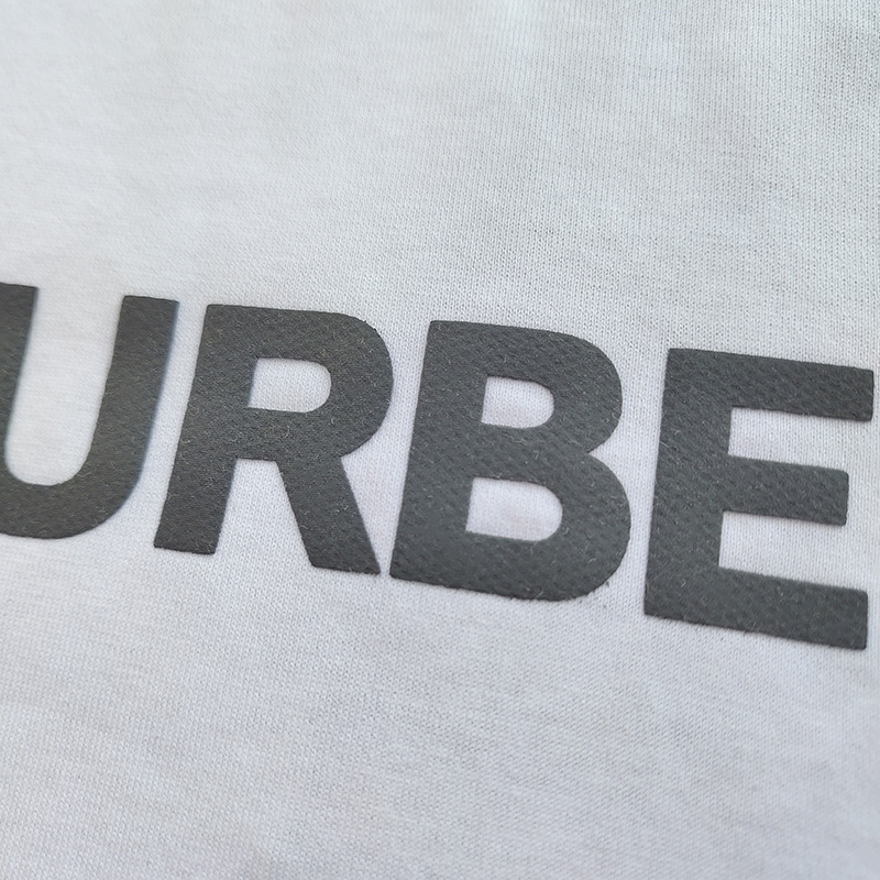 Футболка Burberry Base With Logo "White" фото № 7