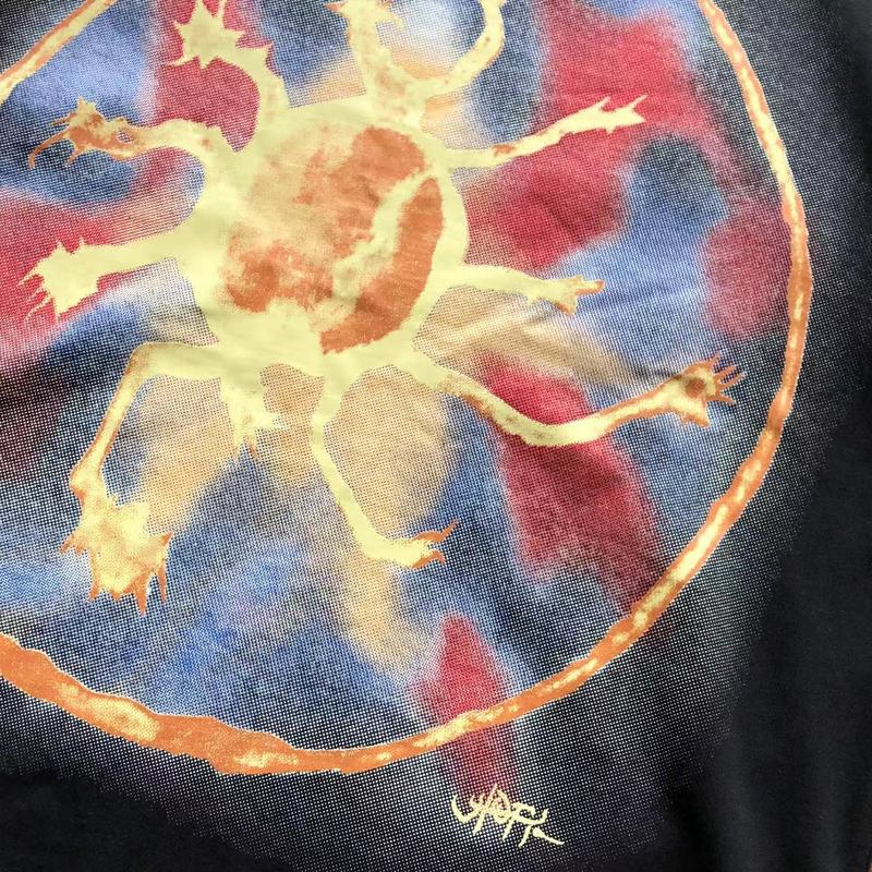 Футболка Cactus Jack Merch Sun Inside Circle "Black" фото № 9