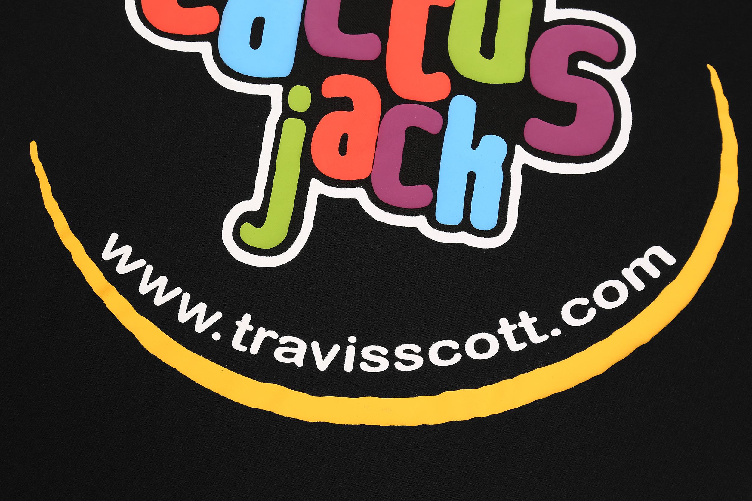 Футболка Cactus Jack McDonald's Smile "Black" фото № 7