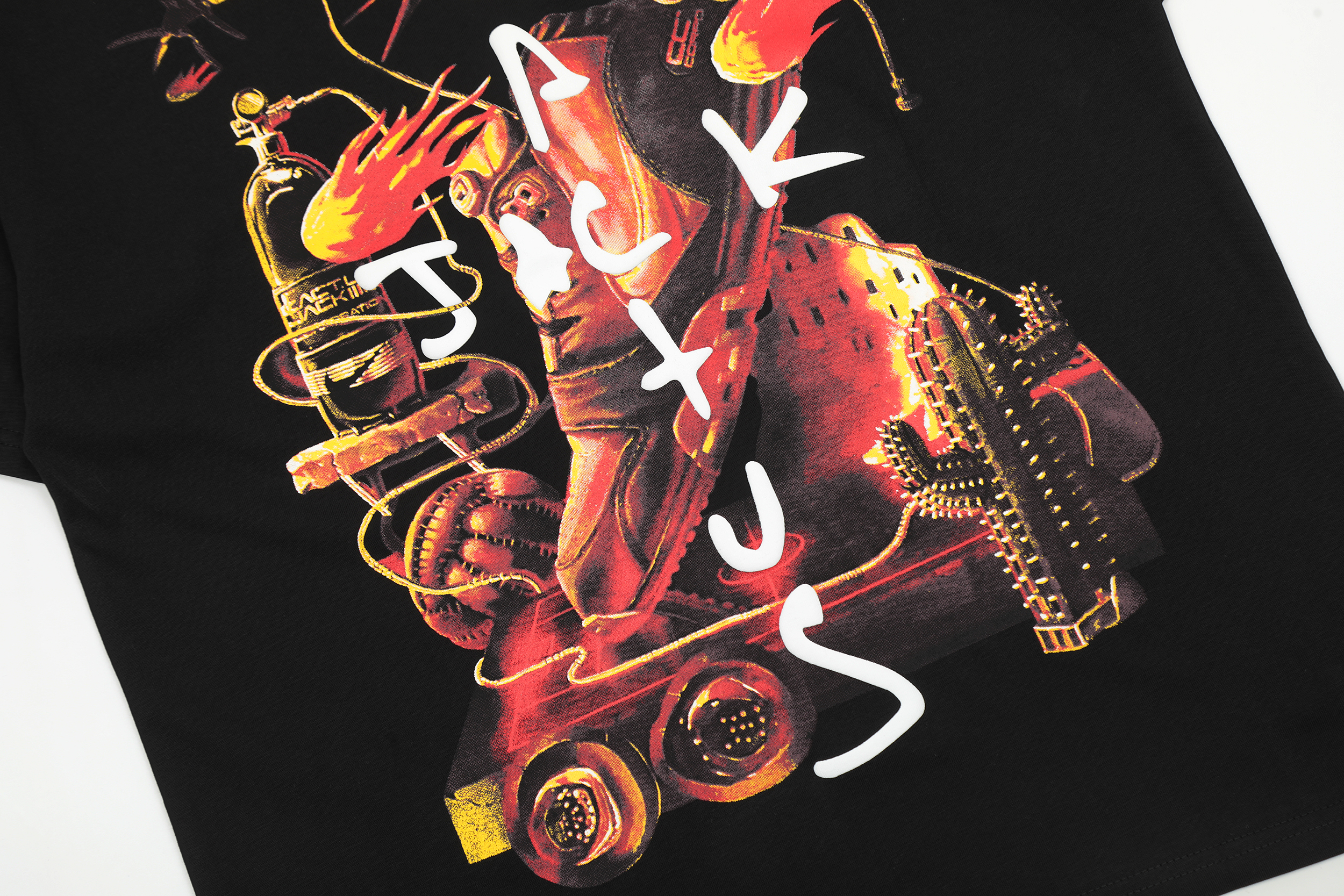 Футболка Cactus Jack Merch Miracles "Black" фото № 5