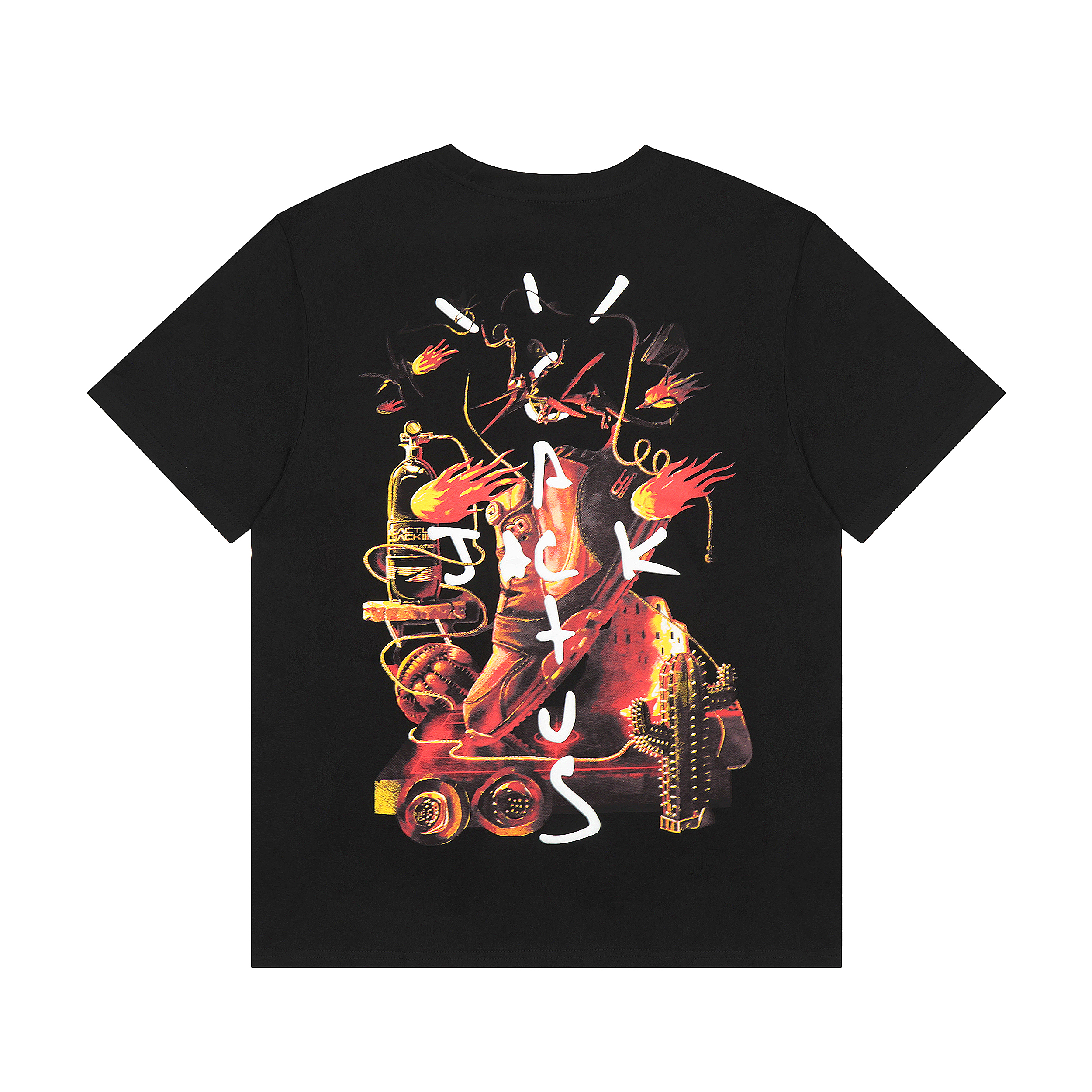 Футболка Cactus Jack Merch Miracles "Black" фото № 2