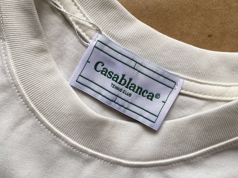 Футболка Casablanca With Beautiful Print "White" фото № 2