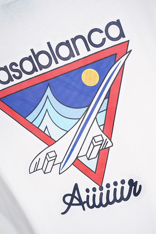 Футболка Casablanca In Flight "White" фото № 4