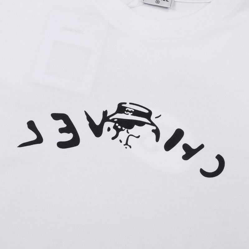 Футболка Celine Circle Number Five "White" фото № 4