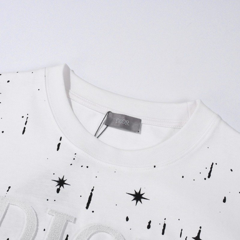 Футболка Christian Dior Star Rain "White" фото № 8