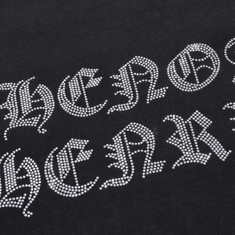 Футболка Chrome Hearts Diamond Cross Brand "Black" фото № 4