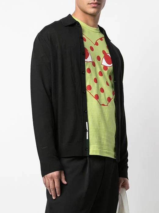 Футболка Comme des Garçons Play Minimalist Heart "Green" фото № 4