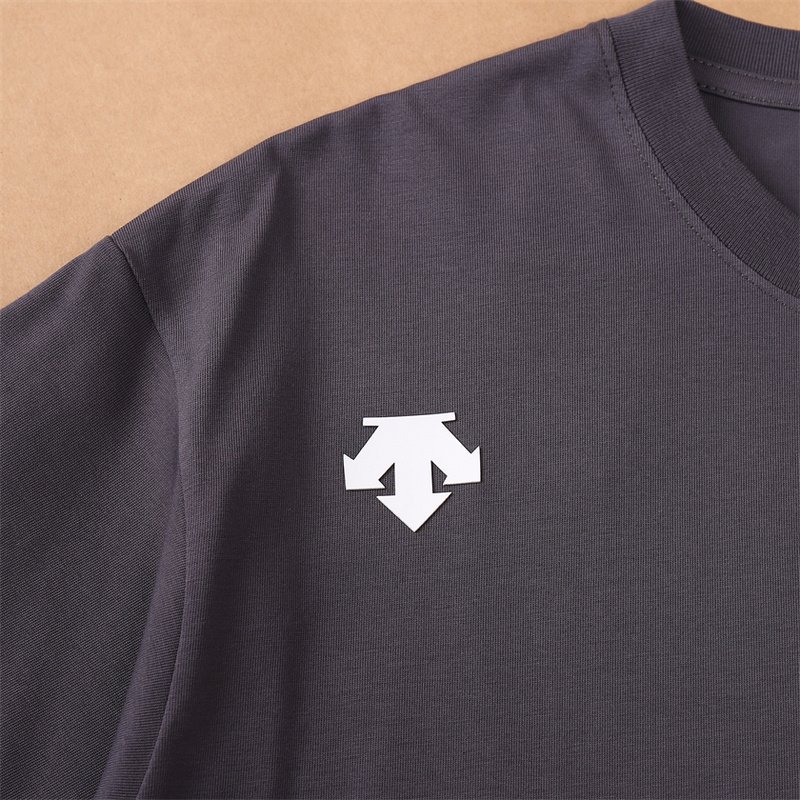 Футболка Descente Small Logo "Brown" фото № 3