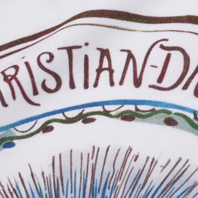 Футболка Dior La Lune "White" фото № 8