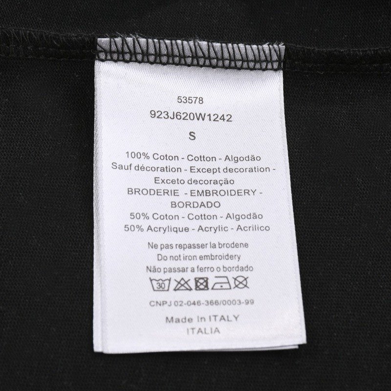 Футболка Dior Abstract Silhouettes "Black" фото № 2