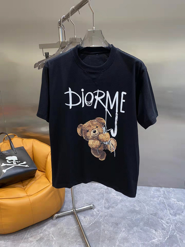 Футболка Dior Me Bear Cub "Black" фото № 2