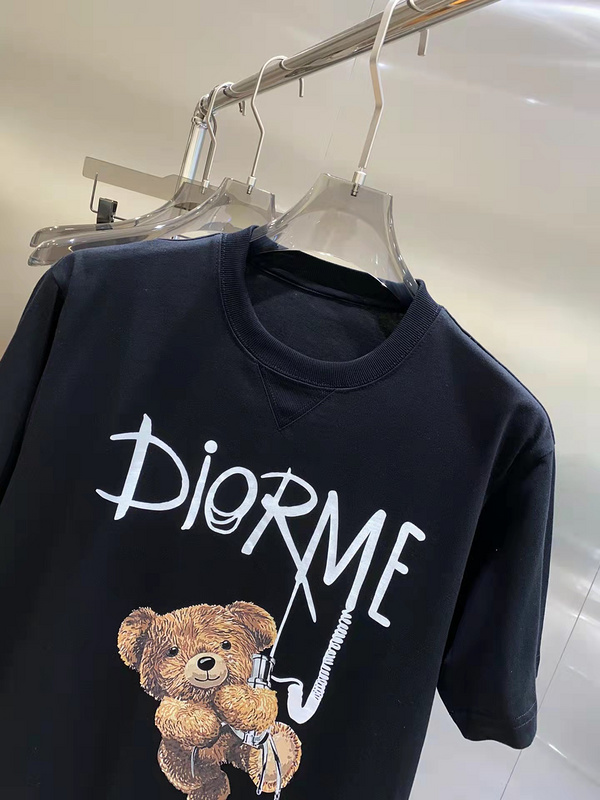 Футболка Dior Me Bear Cub "Black" фото № 3