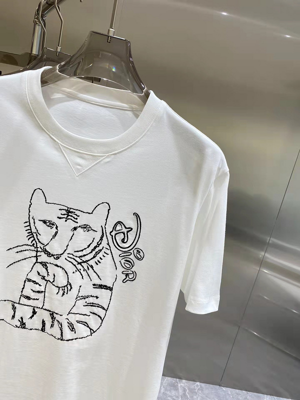 Футболка Dior Curious Tiger Print "White" фото № 4