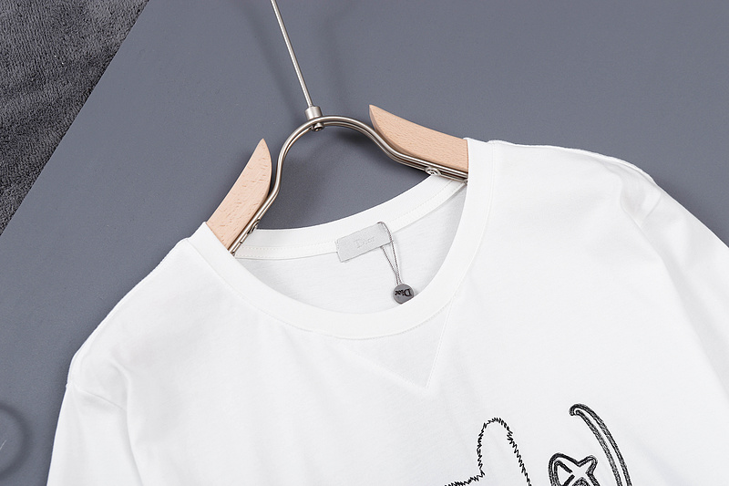 Футболка Dior Curious Tiger Print "White" фото № 3